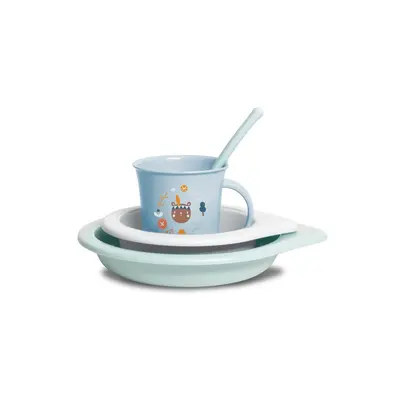 Set pentru masa, albastru, +6 luni, Forest, Suavinex JEM8426420070300
