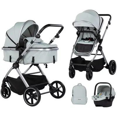 Carucior Chipolino Pearl 3 in 1 matcha HUBST-KKPE02605MA