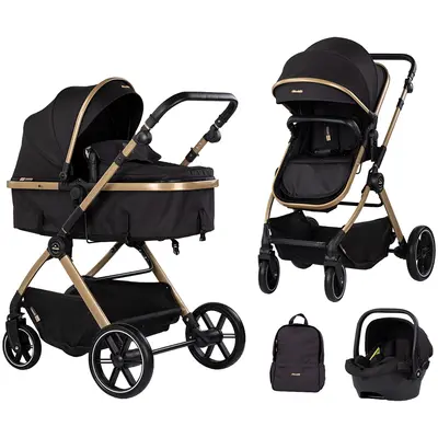 Carucior Chipolino Pearl 3 in 1 noir HUBST-KKPE02601NO