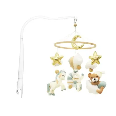 Neno Gino &ndash; carusel pentru pătuț cu suport de prindere JEMNEN-BAB-ZB006