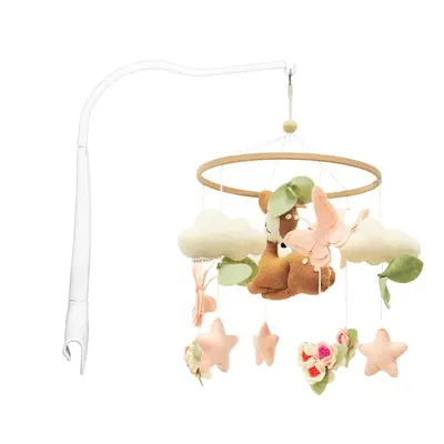 Neno Rosi &ndash; carusel pentru pătuț cu braț de prindere JEMNEN-BAB-ZB009