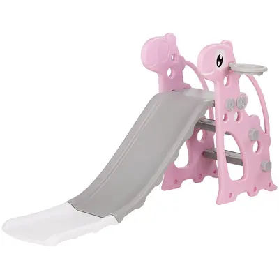 Tobogan Chipolino Dino 116 cm pink HUBSLDIN02413PI