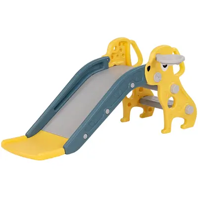 Tobogan Chipolino Dog 116 cm yellow HUBSLDOG02411YE