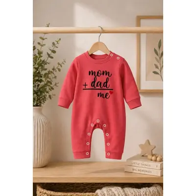 Salopeta roz fara botosei pentru bebelusi, mom&dad bp4-5