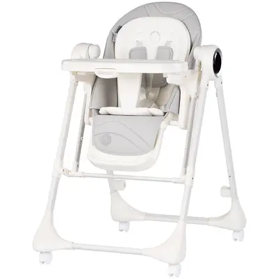 Scaun de masa si leagan electric Chipolino Master Class 2 in 1 cashmere HUBSTHMA02602CA