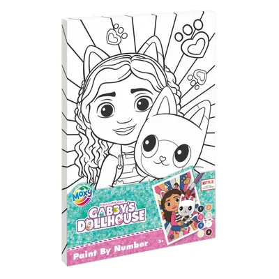 Set pictura pe numere - gabby's dollhouse