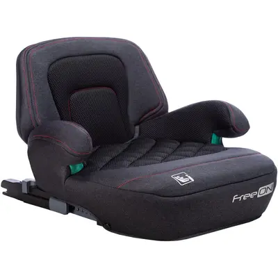 Inaltator auto, FreeOn, Cosmo Plus I-Size, Cu isofix, Cu spatar inaltat si cotiere, Potrivit pentru copiii intre 125 si 150 cm sau intre 25 si 36 Kg, Conform cu standardul european de securitate ECE R129, negru BYN48686