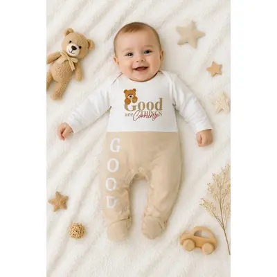 Salopeta cu botosei pentru bebelusi, bear bp4-19