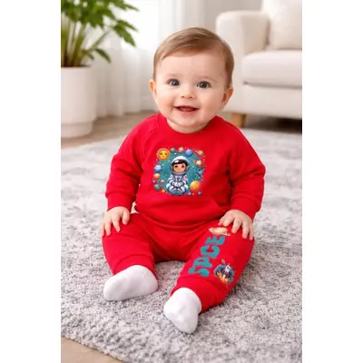 Trening pentru bebelusi din bumbac, space bnb01-3-1