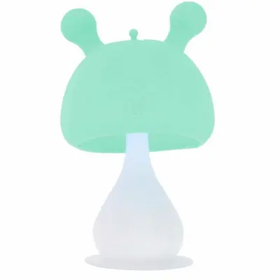 Jucarie de dentitie, Bocioland, Ciupercuta, BPA Free, 0 luni+, Mint BYNBL801