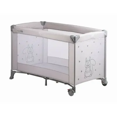 Patut pliant, FreeON, Nap, Cu un nivel, 120x60 cm, Grey BYN83020
