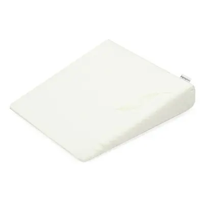 Perna, New Baby, Inclinata, Cu husa detasabila cu Aloe Vera, Din spuma poliuretanica, 38x30 cm, Inaltime 7 cm, 0 luni+, Alb BYN53081