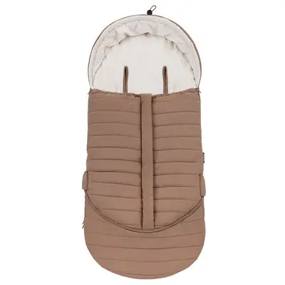 Sac de iarna, Lionelo, Oli, Pentru carucior, landou sau scaun auto, 101x45 cm, Impermeabil, Rezistent pana la -20 grade, Extensibil, Maro BYNLO-OLI_NUTTY