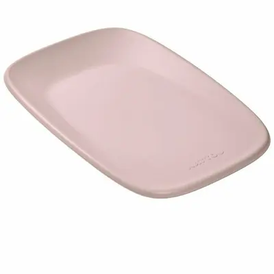 Saltea de infasat, Nattou, Softy, Moale, Utilizabil si fara husa, Design ergonomic, Spuma PU, 70x50x10 cm, Fara BPA, 0 luni+, Roz BYN145107