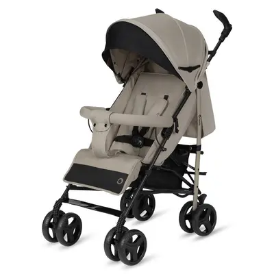 Carucior sport compact, Lionelo, Irma, Spatar ajustabil in 4 pozitii, Suport picioare reglabil, Manere rotative, Pliere tip umbrela, 6- 36 luni, Pana la 15 kg, Conform cu EN1888-1:2018, Bej BYNLO-IRMA_BEIGE_SAND