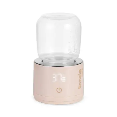 Incalzitor portabil, Lionelo, ThermUp Swift, Portabil, Incalzire in 3 minute, Mentinerea temperaturii, 60 W, USB-C, 4 setari de temperatura: 37-50&deg;C, Recipient 180 ml inclus, Rose Gold BYNLOC-THERMUP_SWIFT