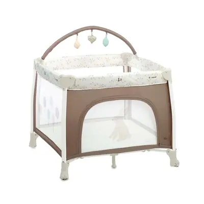 Tarc de joaca, Jane, Travel Fun, Cu arcada cu jucarii, Geanta de transport 98x101x80 cm, Iris BYN8420421090107