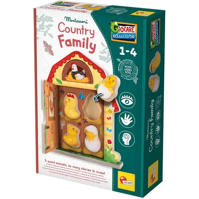 Joc montessori - gaina cu pui