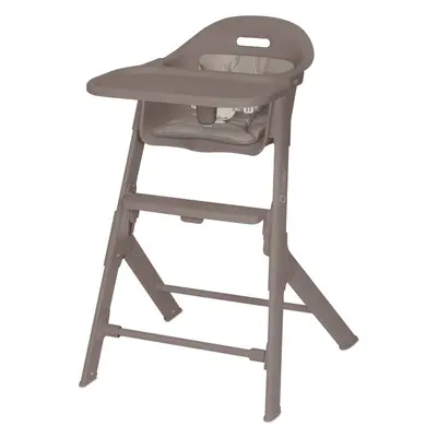 Scaun de masa, Lionelo, Beny, Suport de picioare si tavita ajustabile in 2 pozitii, Insertie moale, Centuri in 3 puncte, Asamblare rapida, Sustine 15 kg, 6 luni+, Taupe BYNLO-BENY_BEIGE_TAUPE