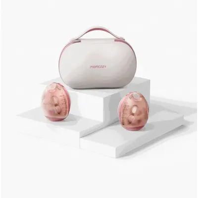 Pompa de san Momcozy Hands-free dubla Air 1 Ultra-Slim