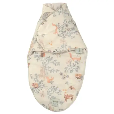 Sistem De Infasare Nature Bamboo By Amy Din Bambus Cu Umplutura Antialergica Babysoft   + Cadou Rucsacel Poiana Stejarilor Pjb82855