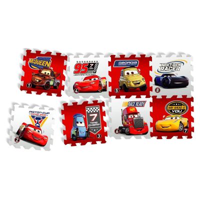 Covor puzzle din spuma Cars 3 Race of a Lifetime 8 piese BBX21013