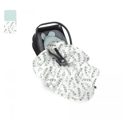 Paturica Universala Pentru Scoica Auto Bumbac   Catifea ,   Eucalipt Mint Pjb483946