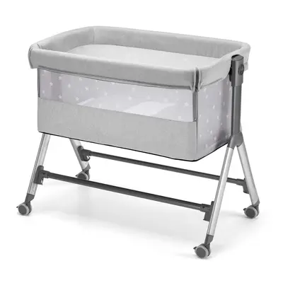Patut Sempreconte, Co-sleeper 2 In 1, Cu Laterala Culisanta Si Roti ,   Gri (0,  9 Kg) Pjb49920118