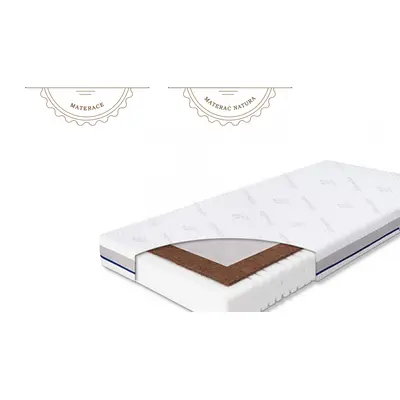 Saltea Pentru Copii, Fata Dubla, Spuma Pur Profilata Si Strat Nuca De Cocos Latexat, Husa 360, Tencel Cu Fibre De Viscoza Si Ioni De Argint Antibacteriana, 120x60x9 Cm, High Natural Pjbmattress_highpremium120