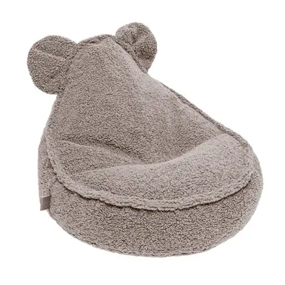 Fotoliu Puf Pentru Copii  Meowbaby Bearly, Oeko-tex, Gri Deschis, 58x50x67cm Pjbbstg001ie