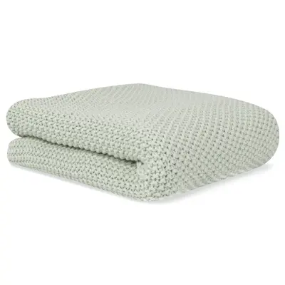 Paturica Din Bumbac Organic 70x90 Cm Mint Pjb3402-038