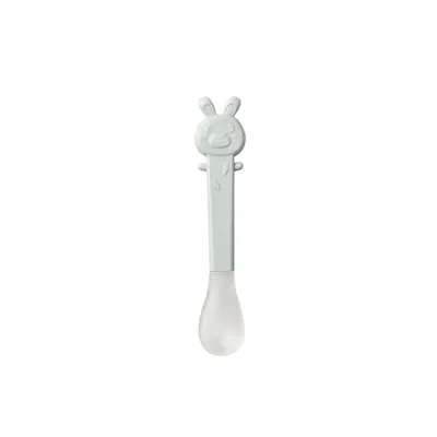 Prima Lingurita De Hranire Cu Varf Din Silicon Moale, Soft-ended, Grey Pjb518043