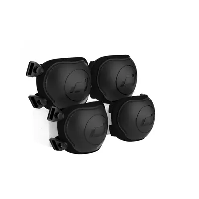 Set De Protectie Scoot And Ride, Genunchiere Si Cotiere, Marime S, Black Ash Pjbc4841-3537