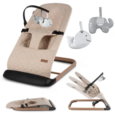 Balansoar Pentru Copii Kidwell Laro Full - Beige Wooden Pjblebular01a8