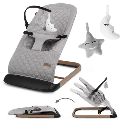 Balansoar Pentru Copii Kidwell Laro Full - Wooden Grey Pjblebular01a4