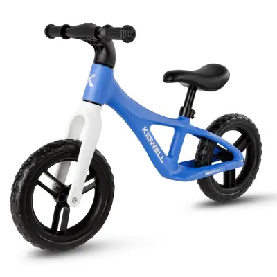 Bicicleta De Echilibru Fara Pedale Pentru Copii, Kidwell Jogo Blue, 2.8 Kg, Roti Eva 28 Cm, Reglabila, 85,  130 Cm, Max. 30 Kg Pjbrobijog02a0