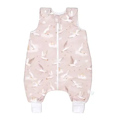 Sac De Dormit Cu Picioare, Bumbac De Vara, 1 Tog, Gasca Bej, S, 6-24 Luni Pjb85377