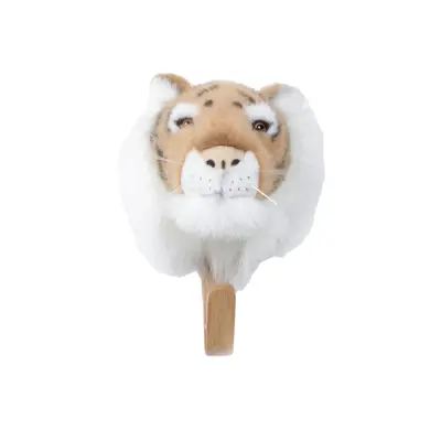 Cuier Copii Wild  Soft Tigru ,   Cuier Decorativ Din Bambus, Handmade, Premium Pjbws5058