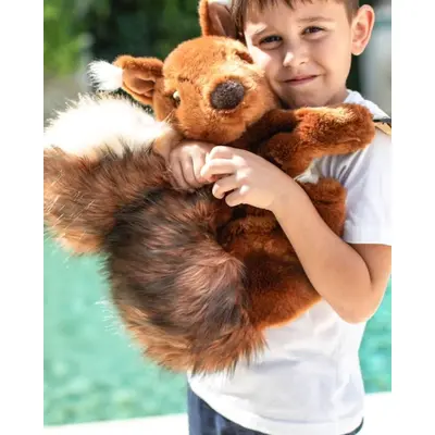 Rucsac Copii Wild  Soft Veverita ,   Rucsac Plus Premium Cu Bretele Reglabile Pjbws2017