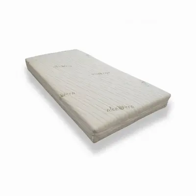 Saltea bebe DualNest 3 straturi 140 X 70 X 7 Cm, cu fibra, lana si Husa Jacquard Deluxe - ASC6427968009540