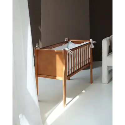 Patut Mic, Co-sleeping Din Lemn, Noble Vintage 90 X 40 Cm, 0-7 Luni Pjbcribnoblev