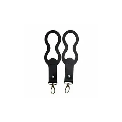 Set 2 clesti din silicon pentru carucior, Petite&Mars, Universali, Negru BYN901838