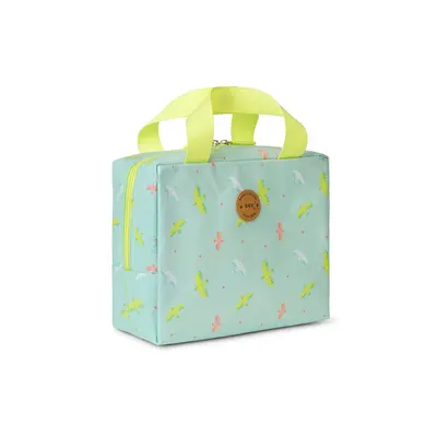 Geanta Termica Pentru Gustari Si Mancare Copii, Compartimentata, Saro, Tropicool Mint Pjb52514