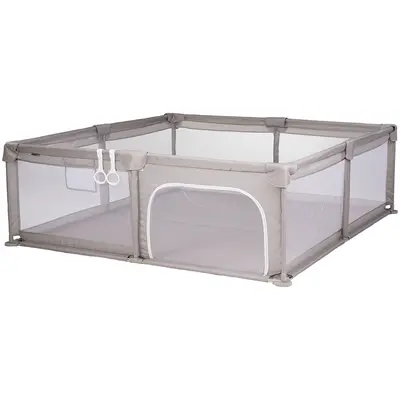Tarc de joaca Chipolino Laguna 180x200 cm beige HUBKOILA0252BE