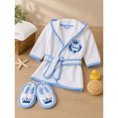 Halat de baie cu papucei prince, ramel 452e