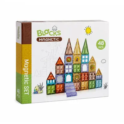 Joc magnetic  diamond - 48 piese (7.5 cm)