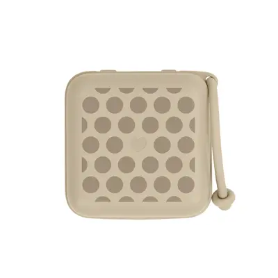 Bibs - cutie multifunctionala pentru depozitare suzete, studio collection polka dots mega vanilla dark oak bbb420037245