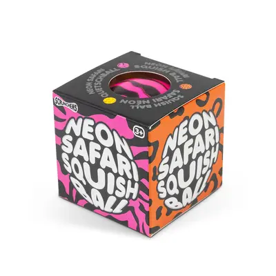 Jucarie antistres - bila safari neon