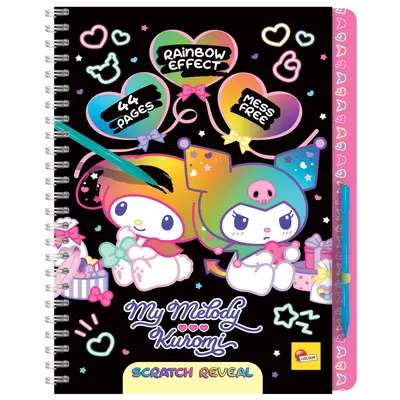 Carticica de razuit - my melody & kuromi