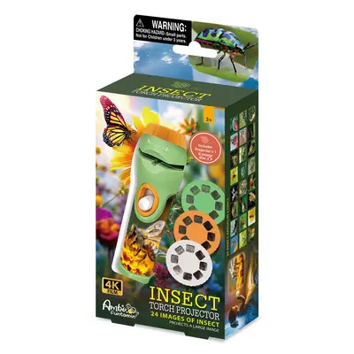 Proiector tip lanterna - descopera insecte